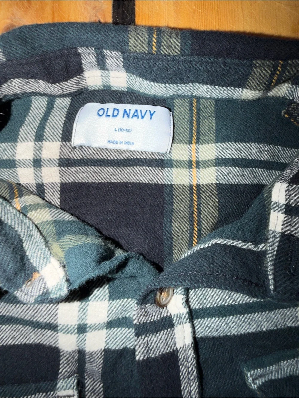 Flannel button up